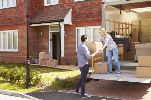 Residential and commercial moving truck service in Chiswick