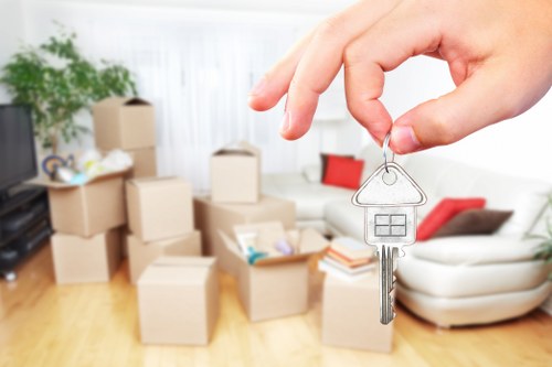 Professional house removalists handling a Chiswick home move