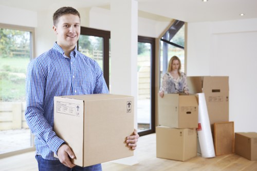 Professional furniture removal from a Chiswick property