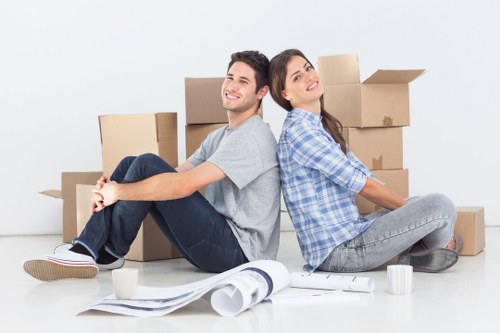 Access planning for flat removals in Chiswick with stairs and parking