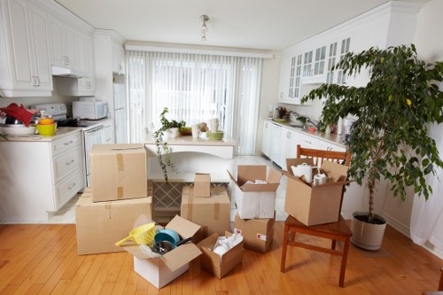 Local Chiswick movers planning a relocation carefully