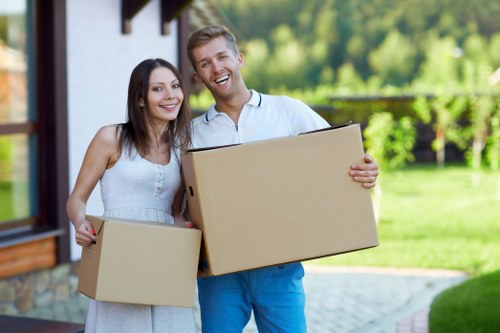 Protective wrapping and preparation for piano removals in Chiswick