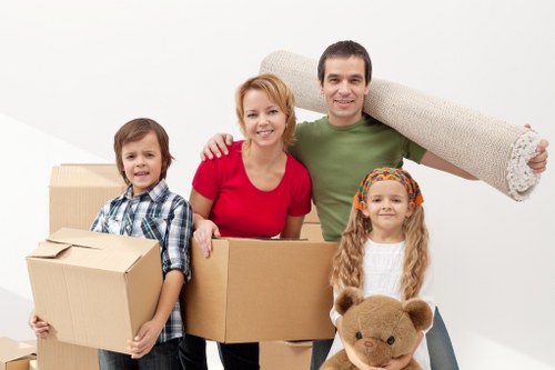 Moving boxes and checklist representing a complaint review
