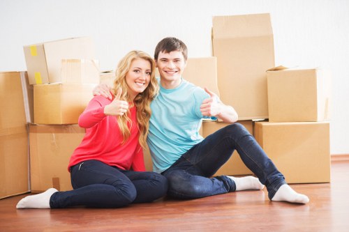Recycling and sustainability efforts for removals in Chiswick