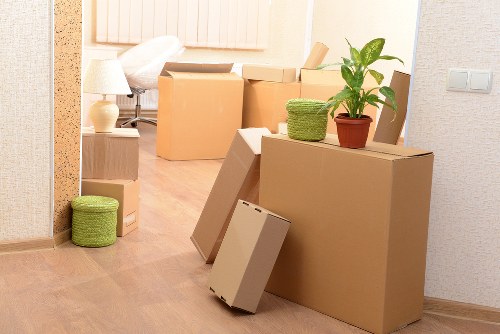 Careful packing and transport during office removals in Chiswick