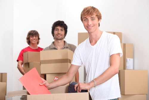 Packing and van loading for a West London relocation